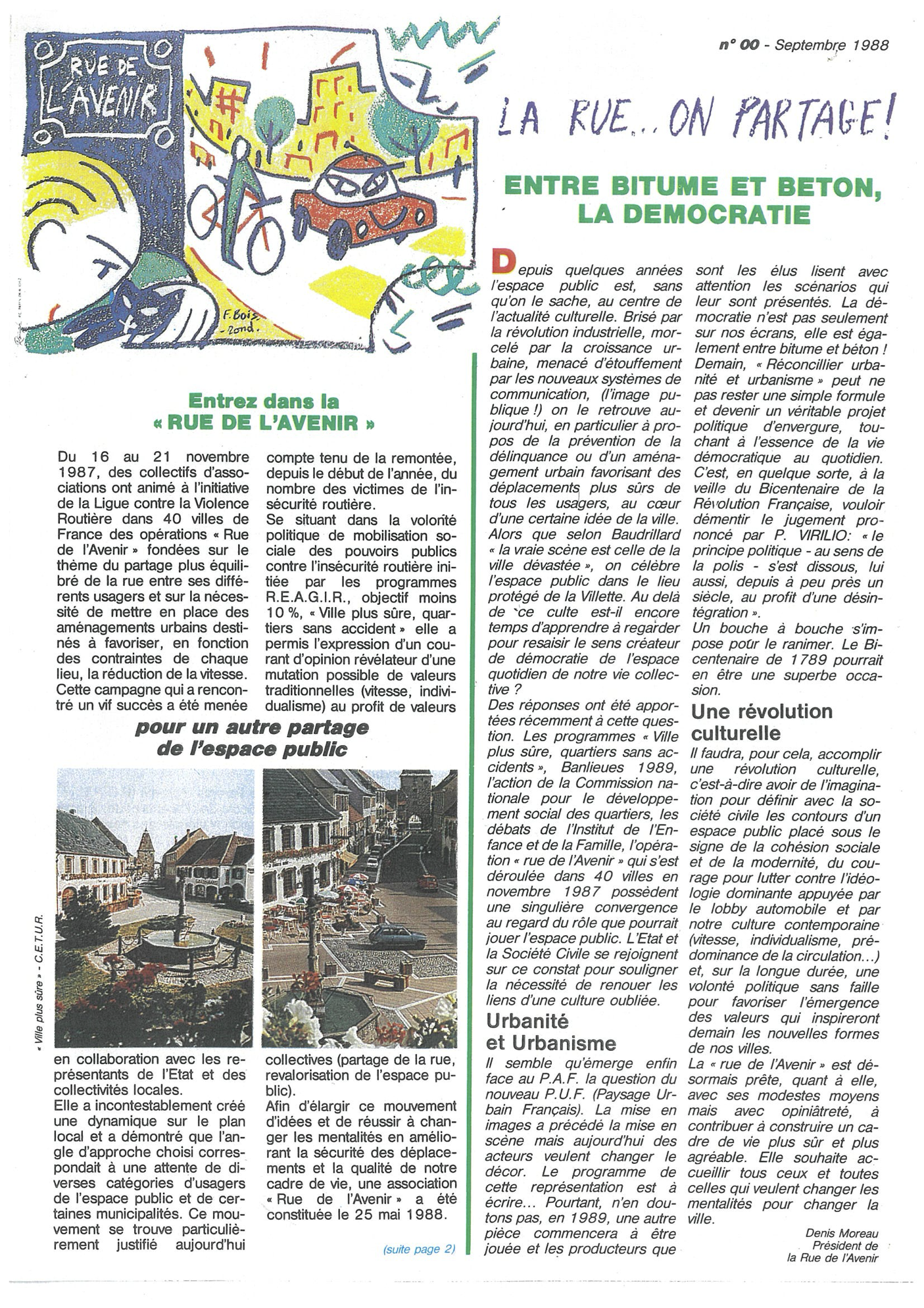 Bulletin original #00 Septembre 1988