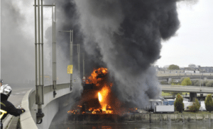 Incendie du pont Mathilde à ROUEN : Une situation de crise, des mesures de bon sens révélatrices