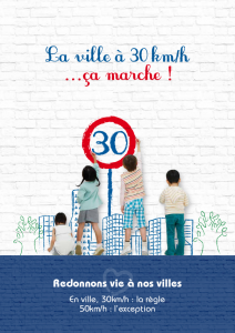 Brochure La ville à 30, ça marche !