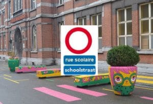 La rue scolaire intégrée dans le Code de la route… en Belgique