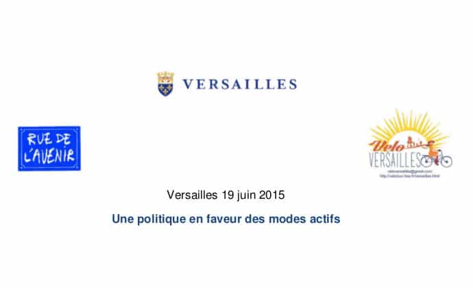 Visites modes actifs à Versailles le 19 juin