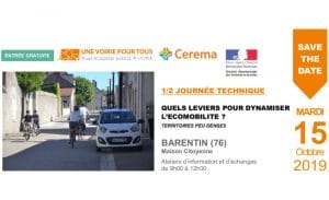 Quels leviers pour dynamiser l’écomobilité ? Territoires peu denses 15/10/19 Barentin