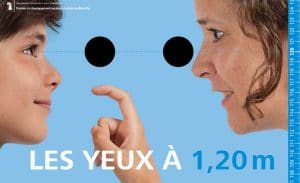 Toise Bâle Les yeux à hauteur d’enfant : 1,20m