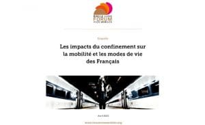 [Étude] Les impacts du confinement sur la mobilité et les modes de vie des français