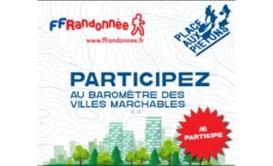 Le premier baromètre des villes marchables est lancé !
