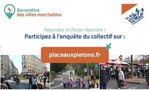 Le premier baromètre des villes marchables est lancé !