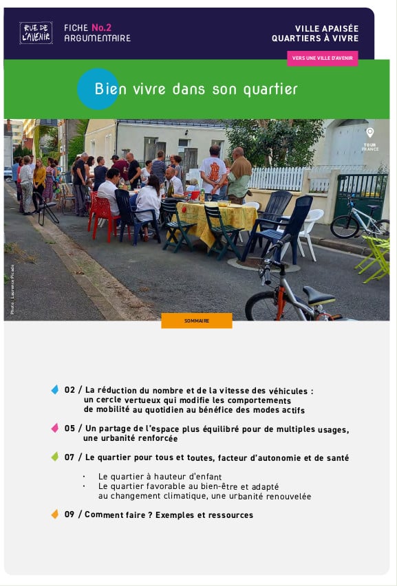 Fiche N° 2 Bien vivre dans son quartier