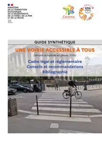 L’accessibilité de la voirie et des espaces publics – Mise à jour du guide Cerema