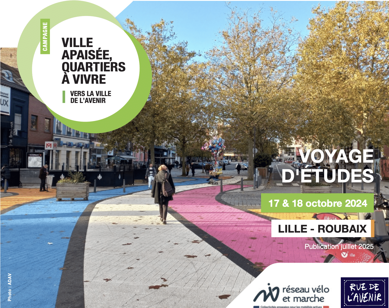 Compte rendu - Visite Lille et Roubaix 17 et 18 octobre Campagne Ville apaisée, quartiers à vivre
