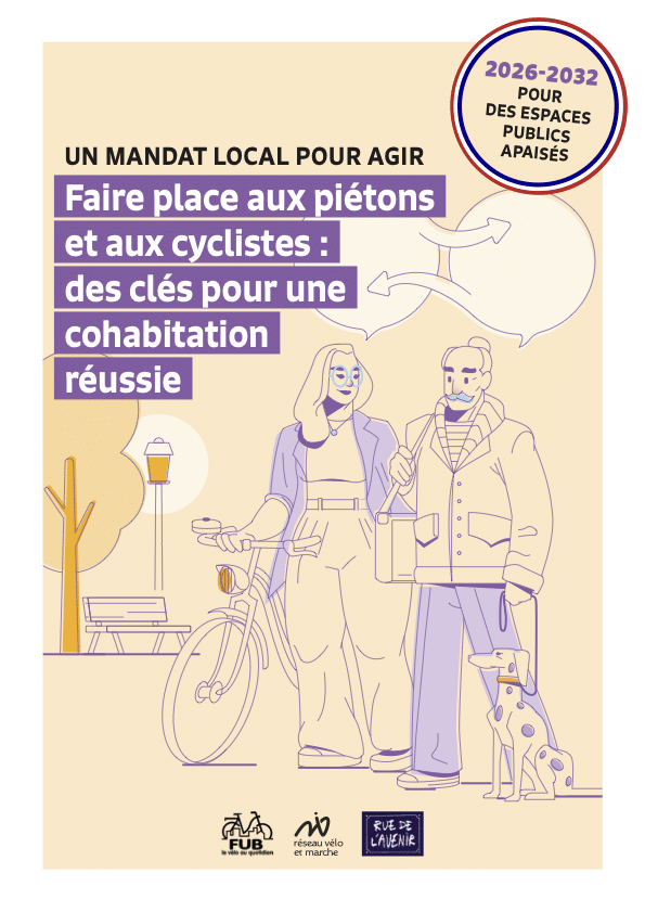 Publication du manifeste « Faire place aux piétons et aux cyclistes : des clés pour une cohabitation réussie »